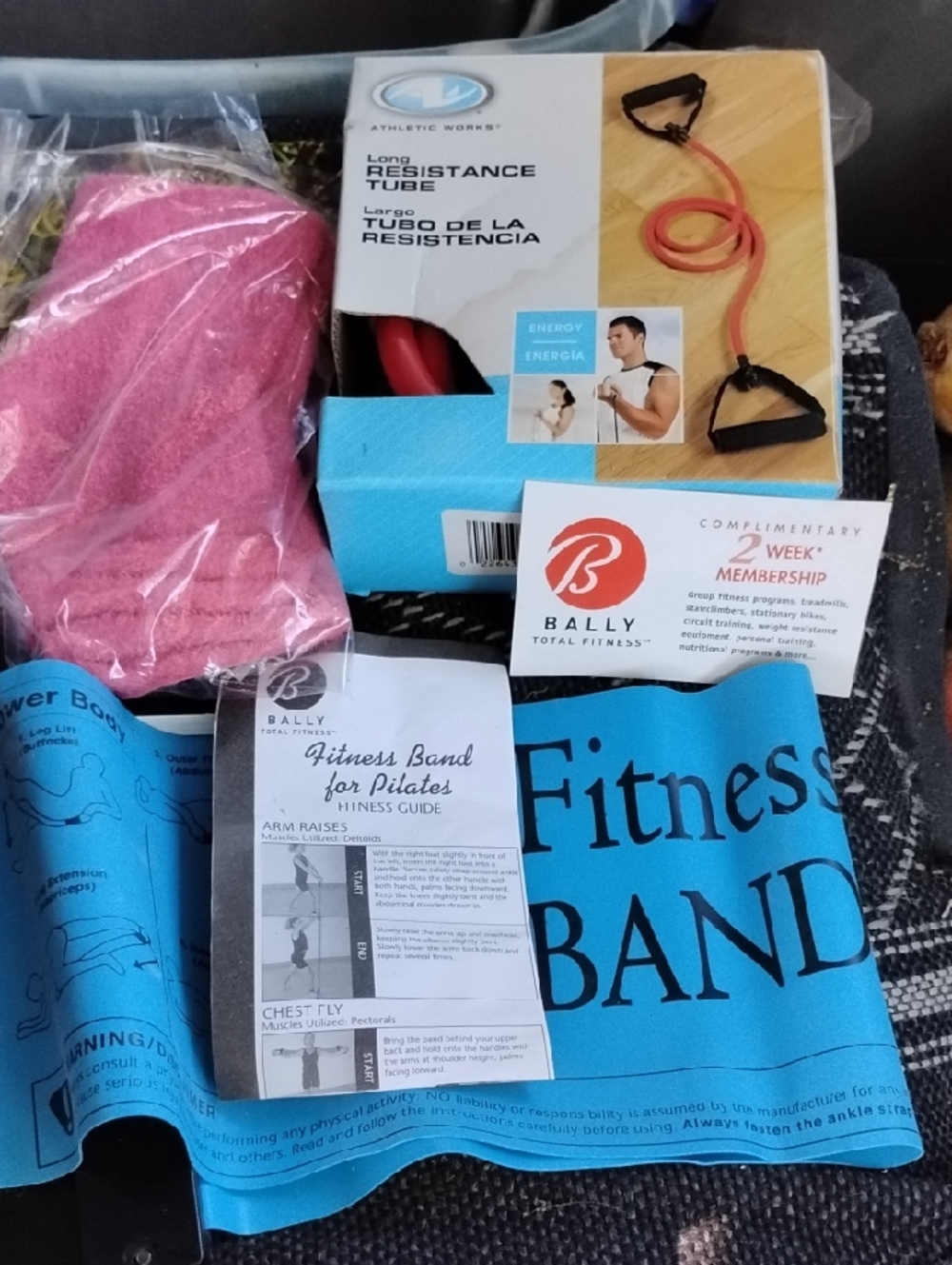 Bally Blue Fitness Band for Pilates and Workouts